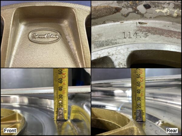 SSR SPEED STAR MK2 MK-2 Origin 3 piece 14x6j +18 / 14x7j +20 4x114.3 CB:70 x4 - Image 10