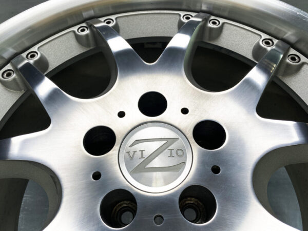 VIZIO JAPAN MESH 3 piece Non welded 18x8.5j +30 5x114.3 CB:73 x4 square - Image 4