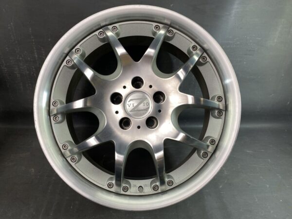 VIZIO JAPAN MESH 3 piece Non welded 18x8.5j +30 5x114.3 CB:73 x4 square - Image 9