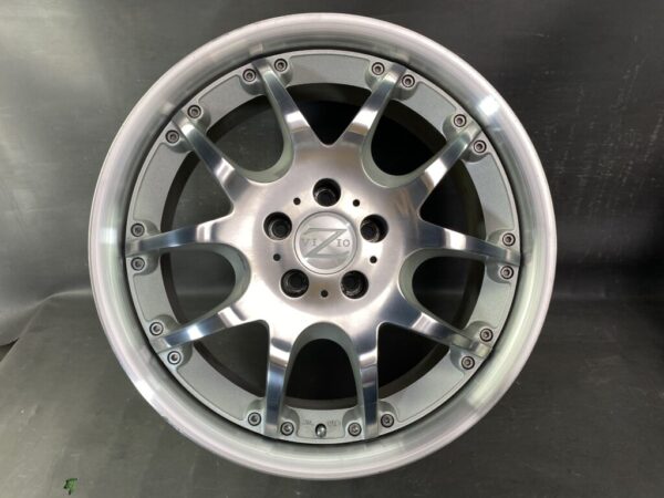 VIZIO JAPAN MESH 3 piece Non welded 18x8.5j +30 5x114.3 CB:73 x4 square - Image 8