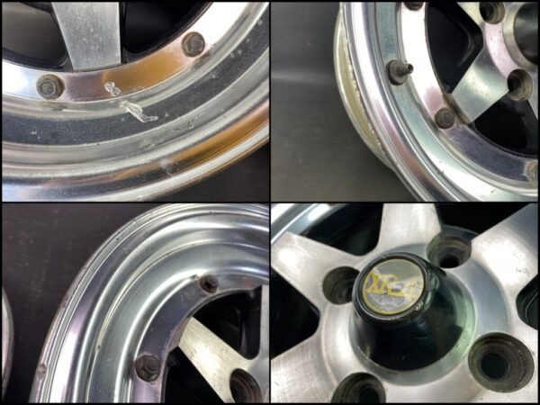 SSR SPEED STAR LONGCHAMP XR-4 With Center Caps 3 piece 14x6j +11 / 14x6.5j +6 4×114.3 CB:70 x4 - Image 15