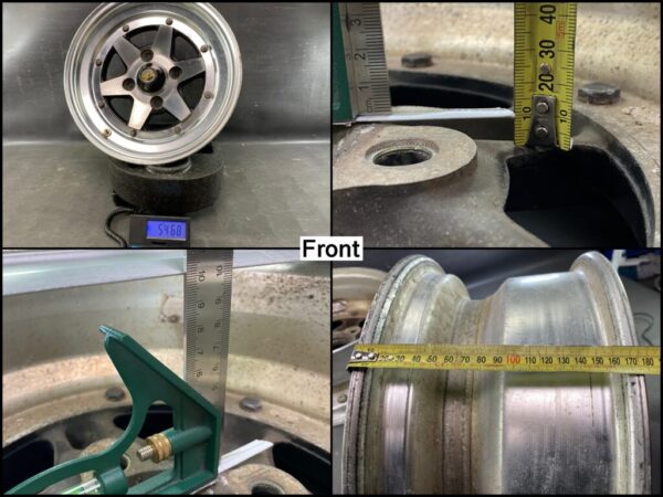 SSR SPEED STAR LONGCHAMP XR-4 With Center Caps 3 piece 14x6j +11 / 14x6.5j +6 4×114.3 CB:70 x4 - Image 11