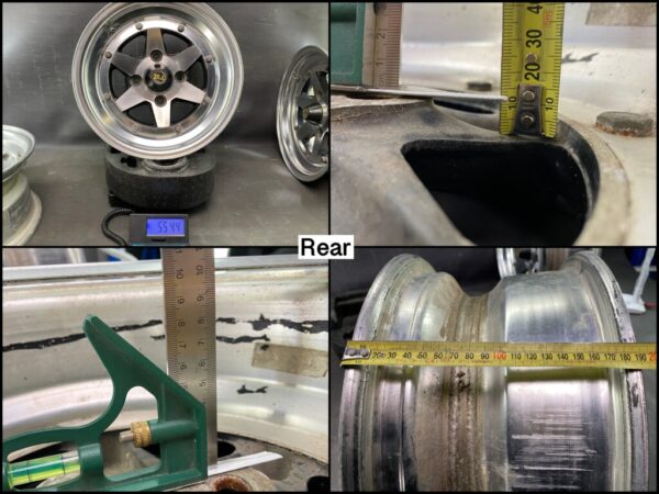 SSR SPEED STAR LONGCHAMP XR-4 With Center Caps 3 piece 14x6j +11 / 14x6.5j +6 4×114.3 CB:70 x4 - Image 12