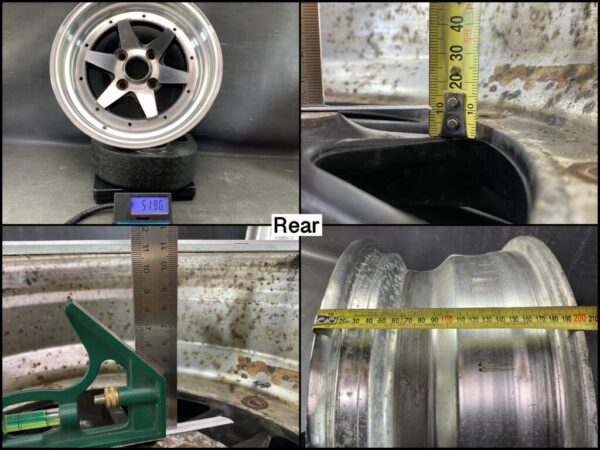 SSR SPEED STAR LONGCHAMP XR4 / XR-4 3 piece 15x6.5J +6 / 15x7j +11 4x114.3 CB:70 x4 - Image 12