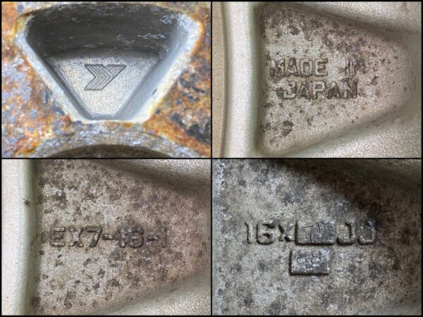 YOKOHAMA EXCLUSIVE HOMAGE EX7 3 piece 16x7.5j +38 5x114.3 CB:73 x4 - Image 13