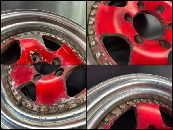 GINO TWO 5 Spoke 3 piece Non welded 15x8j -12 6x139.7 CB:108 x4 - Image 11