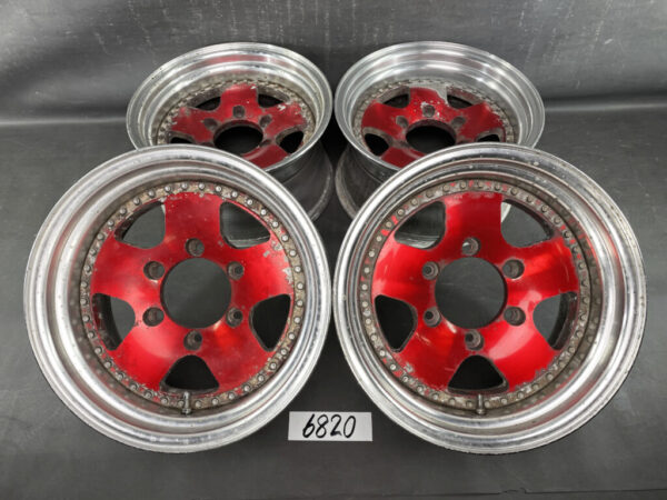 GINO TWO 3 piece Non welded 15x8j -12 6x139.7 CB » JDM-PARTS NZ