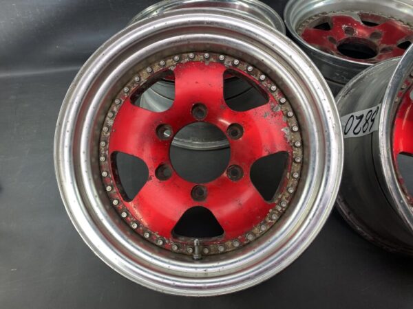 GINO TWO 5 Spoke 3 piece Non welded 15x8j -12 6x139.7 CB:108 x4 - Image 8