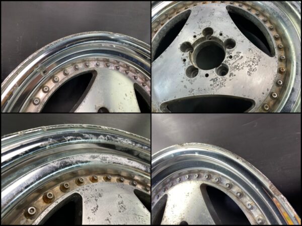 SUPERSTAR LODIO DRIVE Tri-spoke 3 piece Non welded 16x8j +5 5x114.3 CB:81 x4 - Image 13