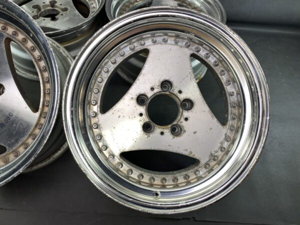 SUPERSTAR LODIO DRIVE Tri-spoke 3 piece Non welded 16x8j +5 5x114.3 CB:81 x4 - Image 9