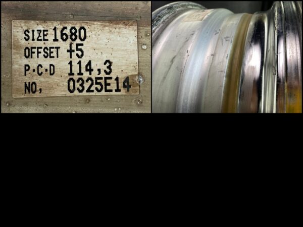 SUPERSTAR LODIO DRIVE Tri-spoke 3 piece Non welded 16x8j +5 5x114.3 CB:81 x4 - Image 11