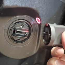 Key cylinder Cover for MAZDA Smart Key advanced keyless entry Model