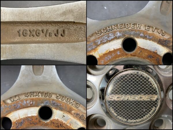 A-TECH SCHNEIDER 7.2Kg 16x6.5j +45 4x100 CB:72 x4 - Image 8