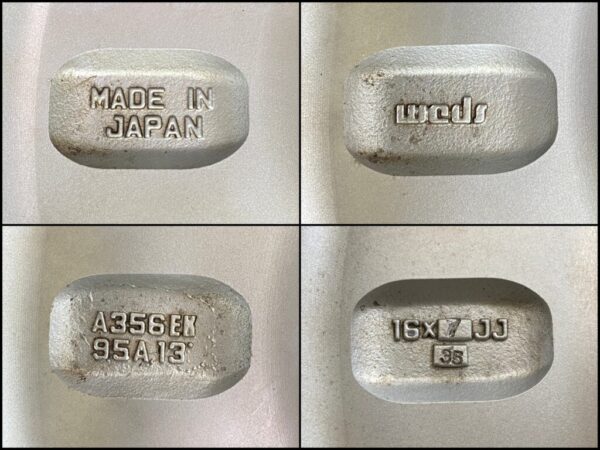 WEDS SPORT RS-5 RS5 2 piece 16x7j +35 5x100 / 5x114.3 CB:73 x4 - Image 13