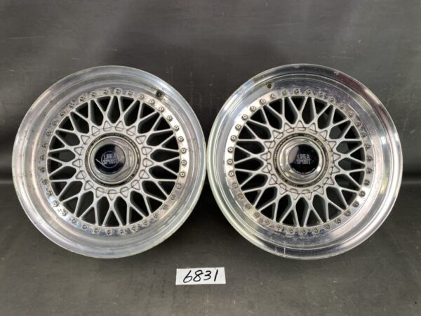 LINEA SPORT MESH 3 piece Non welded 16x7j / 16x8j +33 4x114.3 / 5x114.3 CB » JDM-PARTS NZ