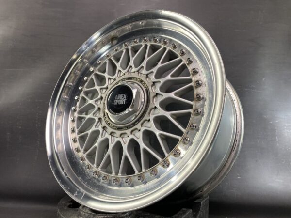 LINEA SPORT MESH 3 piece Non welded 16x7j / 16x8j +33 4x114.3 / 5x114.3 CB:73 x2 - Image 2