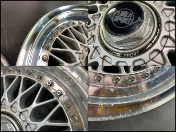 LINEA SPORT MESH 3 piece Non welded 16x7j / 16x8j +33 4x114.3 / 5x114.3 CB:73 x2 - Image 14
