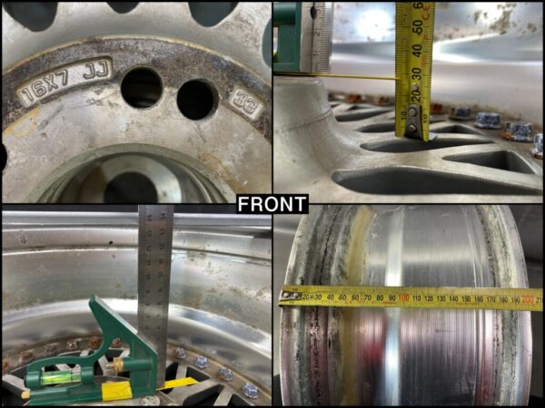 LINEA SPORT MESH 3 piece Non welded 16x7j / 16x8j +33 4x114.3 / 5x114.3 CB:73 x2 - Image 11