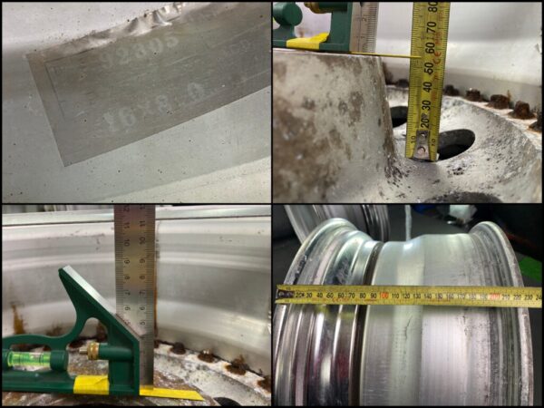 WEDS MAD DINGO 3 piece Non welded 16x8j -3 6x139.7 CB:110 x4 - Image 13