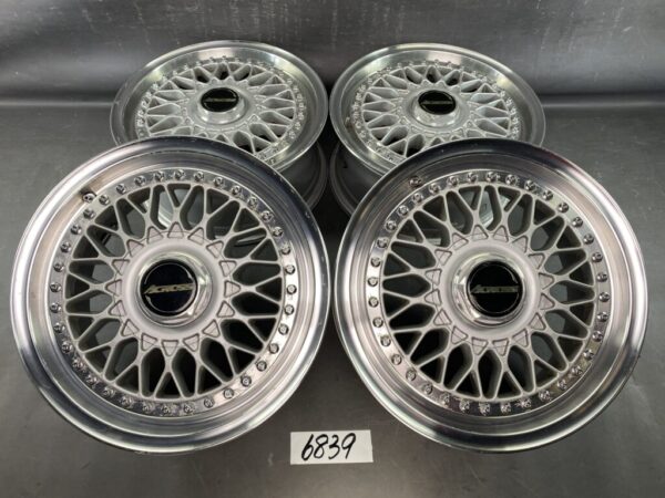 ACROSS MESH 15x6.5j +32 4x114.3 / 5x114.3 CB » JDM-PARTS NZ