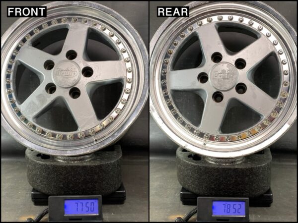 WORK EQUIP 05 3 piece Non welded 16x7j / 16x8j +46 5x114.3 CB:60 x4 - Image 14