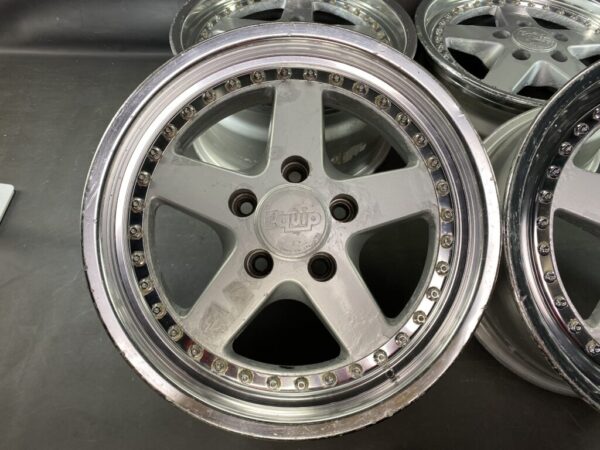 WORK EQUIP 05 3 piece Non welded 16x7j / 16x8j +46 5x114.3 CB:60 x4 - Image 7