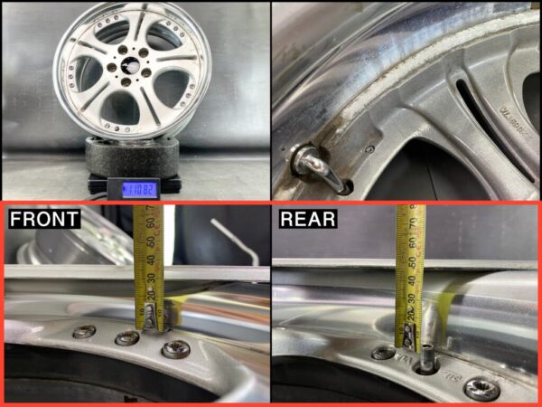 WORK EUROLINE S2 17x7.5j +45 / 17x7.5j +35 5x114.3 CB:73 x4 - Image 13