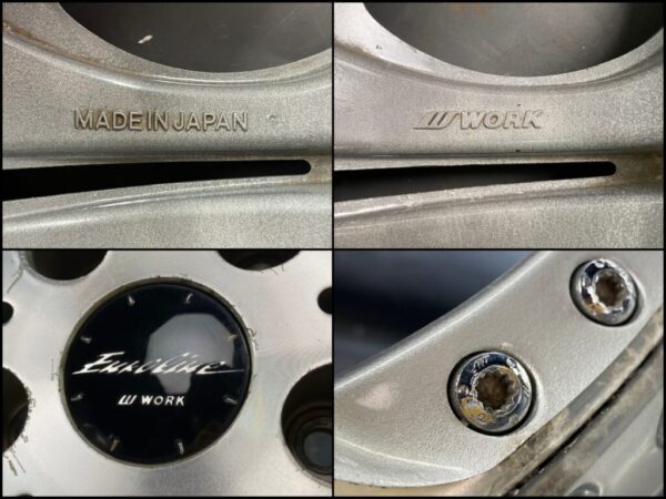 WORK EUROLINE S2 17x7.5j +45 / 17x7.5j +35 5x114.3 CB:73 x4 - Image 10