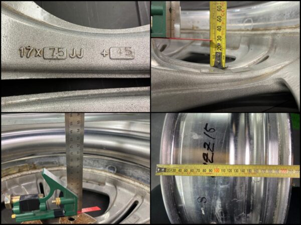 WORK EUROLINE S2 17x7.5j +45 / 17x7.5j +35 5x114.3 CB:73 x4 - Image 11