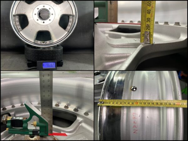 SSR VIENNA D 3 piece 18x7.5j +30 4x100 / 5x100 CB:65 x4 - Image 12