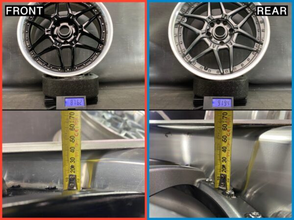 SSR KAKIMOTO Kai N-GT 3 piece TYPE D 17x8j +34 / 9j +37 5x114.3 CB:74 x4 - Image 14