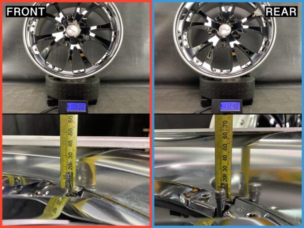 RIVERSIDE TRAFFICSTAR DTM 3 piece 18x8j +47 / 18x9j +35 5x114.3 CB:73 x4 - Image 12