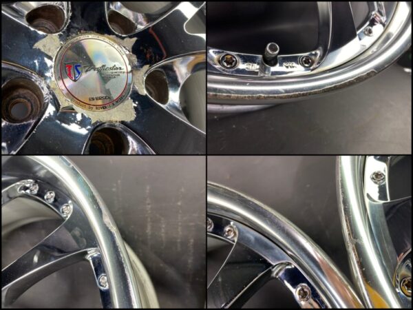 RIVERSIDE TRAFFICSTAR DTM 3 piece 18x8j +47 / 18x9j +35 5x114.3 CB:73 x4 - Image 15