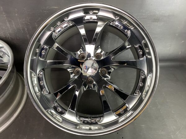 RIVERSIDE TRAFFICSTAR DTM 3 piece 18x8j +47 / 18x9j +35 5x114.3 CB:73 x4 - Image 9