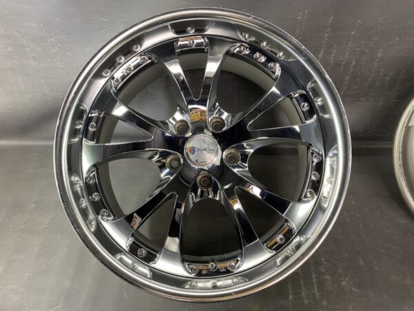 RIVERSIDE TRAFFICSTAR DTM 3 piece 18x8j +47 / 18x9j +35 5x114.3 CB:73 x4 - Image 8