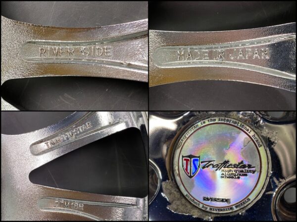 RIVERSIDE TRAFFICSTAR DTM 3 piece 18x8j +47 / 18x9j +35 5x114.3 CB:73 x4 - Image 11
