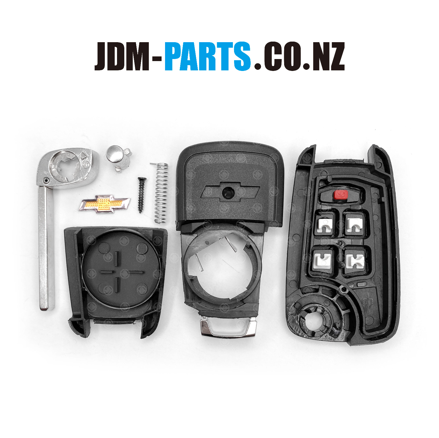 Transferable / Replacement KEY Shell 5 Buttons For HOLDEN Chevrolet OPEL ect - Image 3