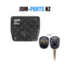 TOYOTA Genuine Remote KEY Fob / Transmitter remote 3 Buttons 314Mhz Model 28010 28060 for ESTIMA