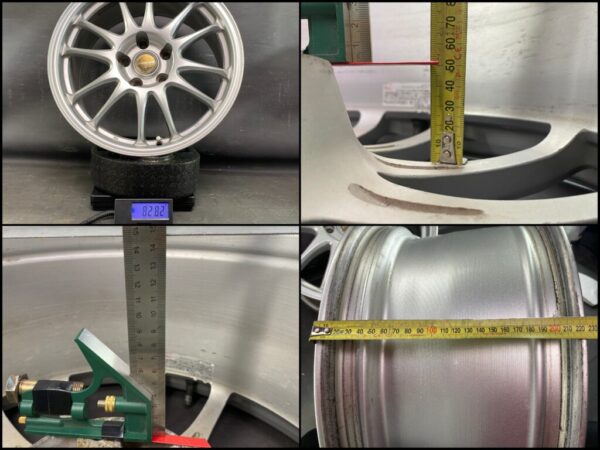 A-THEC JAPAN FINALMIND GR 8.2Kg 17x8j +35 5x114.3 CB:73 x4 - Image 12