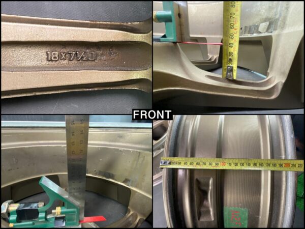 BRIDGESTONE B.I.M / BIM ZEIT SS 18x7.5j +37 / 18x8.5j +41 5x114.3 CB:73 x4 - Image 11