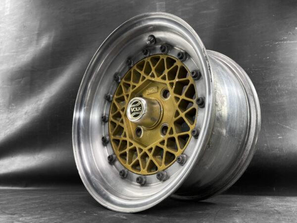 RAYS VOLK MESH Gen1 3 piece Non welded 14x6j +13 / 14x7j +1 4x114.3 CB:73 x4 - Image 2