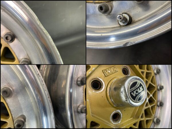 RAYS VOLK MESH Gen1 3 piece Non welded 14x6j +13 / 14x7j +1 4x114.3 CB:73 x4 - Image 17