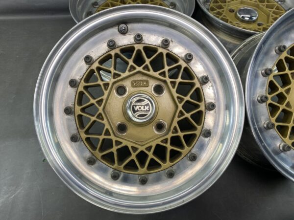 RAYS VOLK MESH Gen1 3 piece Non welded 14x6j +13 / 14x7j +1 4x114.3 CB:73 x4 - Image 10