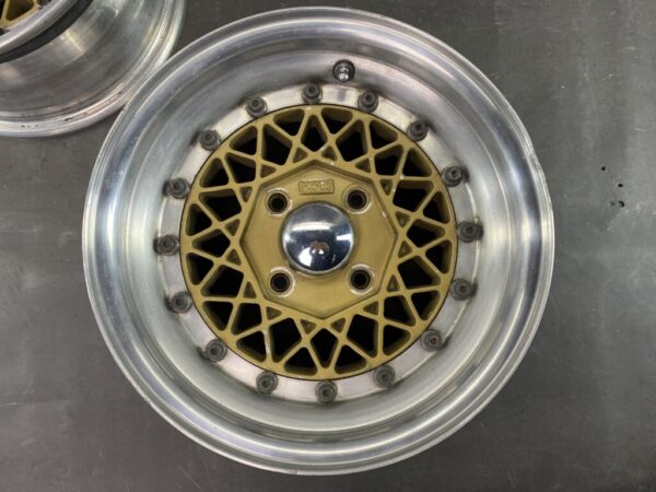 RAYS VOLK MESH Gen1 3 piece Non welded 14x6j +13 / 14x7j +1 4x114.3 CB:73 x4 - Image 9