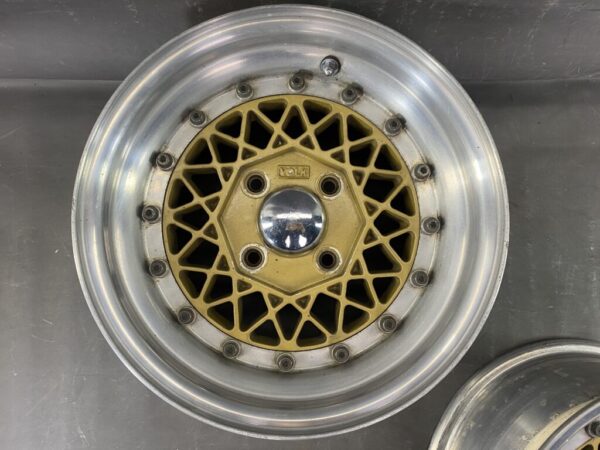 RAYS VOLK MESH Gen1 3 piece Non welded 14x6j +13 / 14x7j +1 4x114.3 CB:73 x4 - Image 8