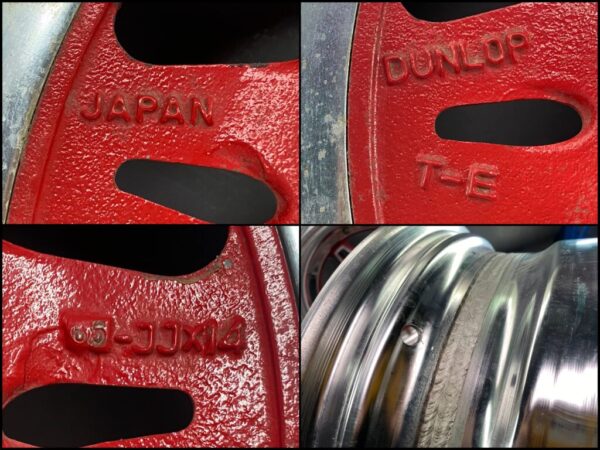 DUNLOP T-E LeMans 24 / 3 piece 14x6.5j +4 4x114.3 CB:73 x4 - Image 11