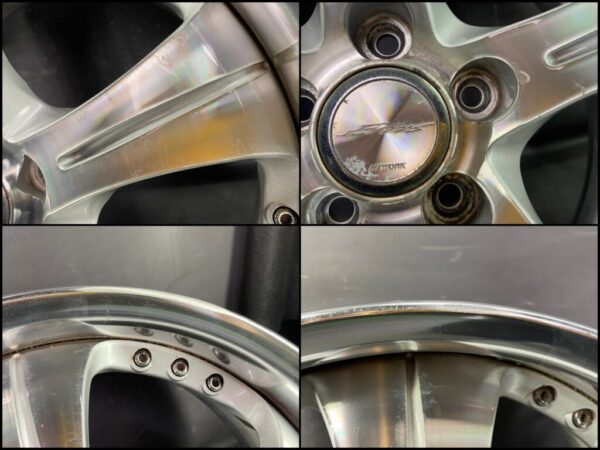 WORK EUROLINE KH / EFORS EFKH 2 piece 17x7.5j +40 5x100 CB:60 x4 - Image 12