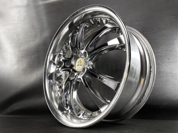 WORK BERSAGLIO 2 piece 18x7.5j +45 5x114.3 CB:73 x4 - Image 2