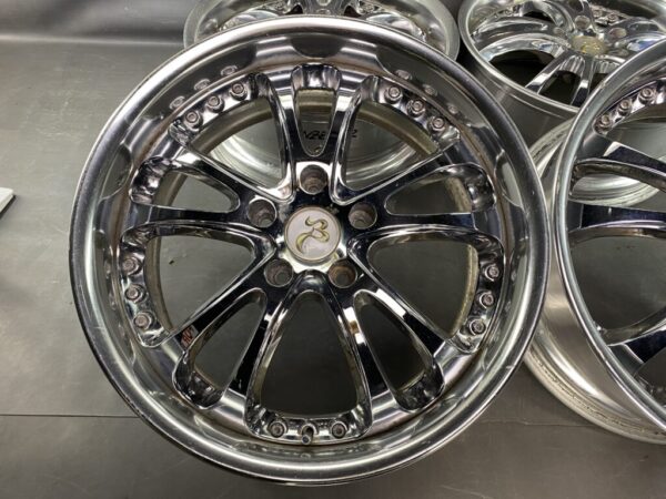 WORK BERSAGLIO 2 piece 18x7.5j +45 5x114.3 CB:73 x4 - Image 6