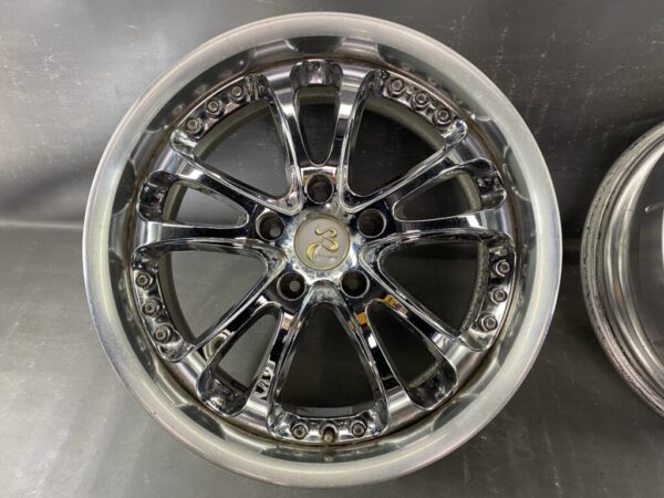 WORK BERSAGLIO 2 piece 18x7.5j +45 5x114.3 CB:73 x4 - Image 7